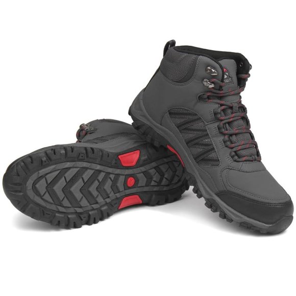 GELERT Men's Waterproof Mid Hiking Boots Work Boot - Picture 2 of 8